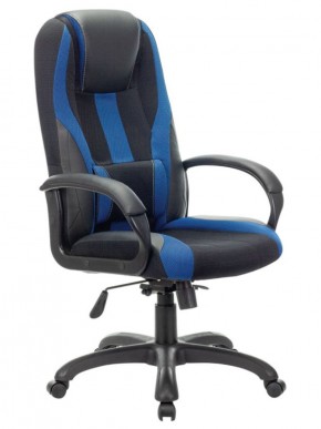 Кресло компьютерное BRABIX PREMIUM "Rapid GM-102" (экокожа/ткань, черное/синее) 532106 в Урае - uray.ok-mebel.com | фото