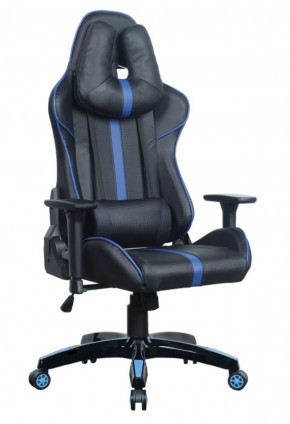 Кресло компьютерное BRABIX "GT Carbon GM-120" (черное/синее) 531930 в Урае - uray.ok-mebel.com | фото 1