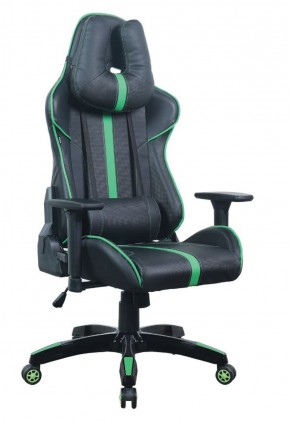 Кресло компьютерное BRABIX "GT Carbon GM-120" (черное/зеленое) 531929 в Урае - uray.ok-mebel.com | фото