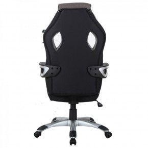 Кресло компьютерное BRABIX Techno GM-002 (ткань) черное/серое, вставки белые (531815) в Урае - uray.ok-mebel.com | фото 6
