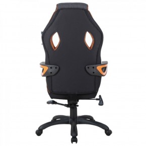 Кресло компьютерное BRABIX Techno Pro GM-003 (ткань черное/серое, вставки оранжевые) 531813 в Урае - uray.ok-mebel.com | фото 5