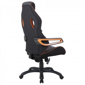 Кресло компьютерное BRABIX Techno Pro GM-003 (ткань черное/серое, вставки оранжевые) 531813 в Урае - uray.ok-mebel.com | фото 6