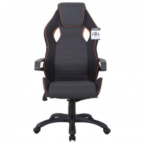 Кресло компьютерное BRABIX Techno Pro GM-003 (ткань черное/серое, вставки оранжевые) 531813 в Урае - uray.ok-mebel.com | фото 7