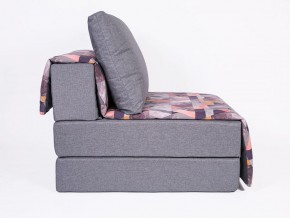 Кресло-кровать бескаркасное Харви (серый-сноу манго) в Урае - uray.ok-mebel.com | фото 3