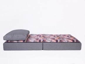 Кресло-кровать бескаркасное Харви (серый-сноу манго) в Урае - uray.ok-mebel.com | фото 4