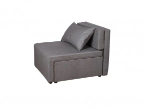 Кресло-кровать Милена (серый) Велюр в Урае - uray.ok-mebel.com | фото 1