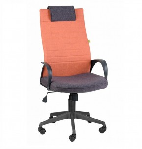 Кресло Квест HOME (Ткань КФ-28/КФ-13) оранжевый-сливовый в Урае - uray.ok-mebel.com | фото 1