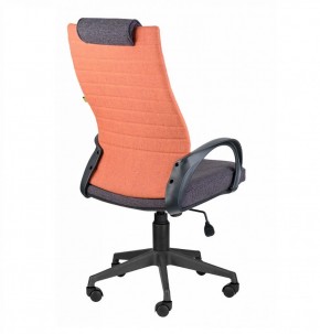 Кресло Квест HOME (Ткань КФ-28/КФ-13) оранжевый-сливовый в Урае - uray.ok-mebel.com | фото 3