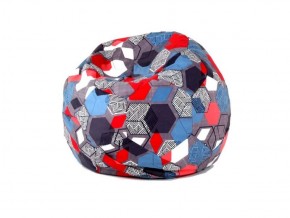 Кресло-мешок Мяч M (Geometry Slate) в Урае - uray.ok-mebel.com | фото 1