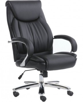 Кресло офисное BRABIX PREMIUM "Advance EX-575" (хром, экокожа, черное) 531825 в Урае - uray.ok-mebel.com | фото 1