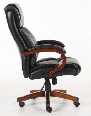 Кресло офисное BRABIX PREMIUM "Magnum EX-701" (дерево, рециклированная кожа, черное) 531827 в Урае - uray.ok-mebel.com | фото 3