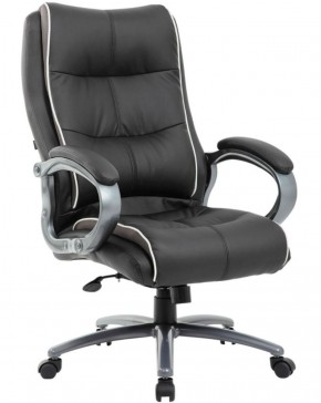 Кресло офисное BRABIX PREMIUM "Strong HD-009" (экокожа черная, ткань серая) 531945 в Урае - uray.ok-mebel.com | фото 1