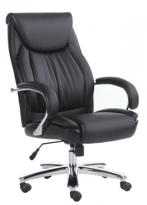 Кресло офисное BRABIX "Advance EX-575" (хром/экокожа/черное) 531825 в Урае - uray.ok-mebel.com | фото