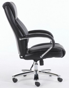 Кресло офисное BRABIX "Advance EX-575" (хром/экокожа/черное) 531825 в Урае - uray.ok-mebel.com | фото 3