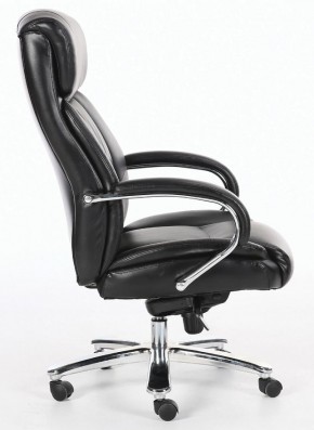 Кресло офисное BRABIX "Direct EX-580" (хром/рециклированная кожа/черное) 531824 в Урае - uray.ok-mebel.com | фото 3