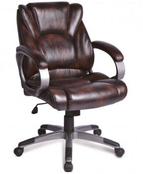 Кресло офисное BRABIX "Eldorado EX-504" (коричневое) 530875 в Урае - uray.ok-mebel.com | фото 1
