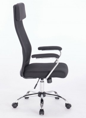 Кресло офисное BRABIX "Flight EX-540" (хром, черное) 531847 в Урае - uray.ok-mebel.com | фото 3