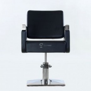 Кресло парикмахерское Barneo 6300V5 черное в Урае - uray.ok-mebel.com | фото 2