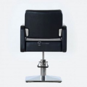 Кресло парикмахерское Barneo 6300V5 черное в Урае - uray.ok-mebel.com | фото 3