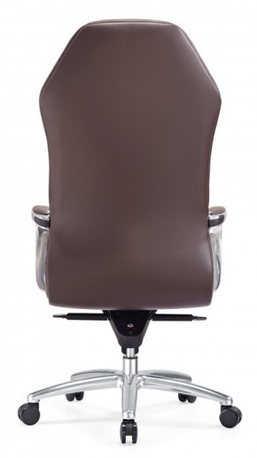 Кресло руководителя Бюрократ _AURA/BROWN коричневый в Урае - uray.ok-mebel.com | фото 5