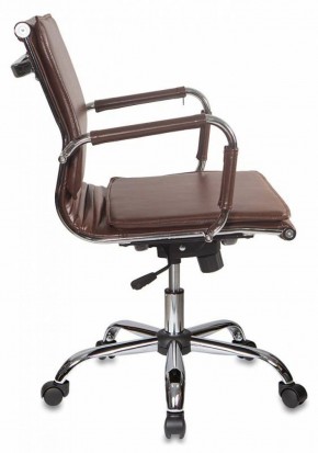 Кресло руководителя Бюрократ CH-993-LOW/BROWN коричневый в Урае - uray.ok-mebel.com | фото 2