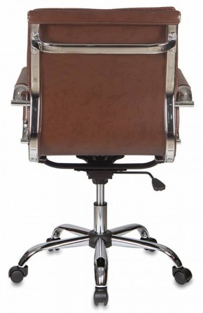 Кресло руководителя Бюрократ CH-993-LOW/BROWN коричневый в Урае - uray.ok-mebel.com | фото 4
