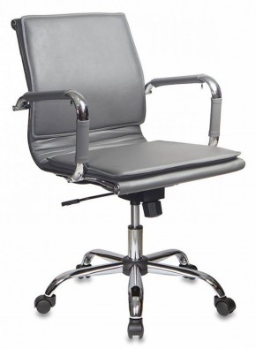 Кресло руководителя Бюрократ CH-993-LOW/GREY серый в Урае - uray.ok-mebel.com | фото