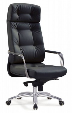 Кресло руководителя Бюрократ _DAO/BLACK черный в Урае - uray.ok-mebel.com | фото