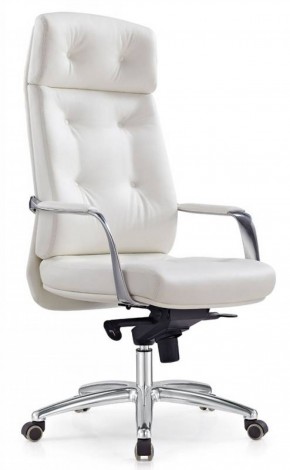 Кресло руководителя Бюрократ _DAO/WHITE белый в Урае - uray.ok-mebel.com | фото
