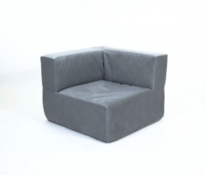 Кресло-угловое-модуль бескаркасное Тетрис 30 (Серый) в Урае - uray.ok-mebel.com | фото