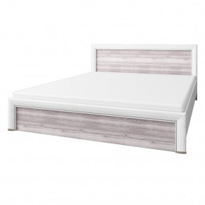 Кровать 160 с подъемником, OLIVIA,цвет вудлайн крем/дуб анкона в Урае - uray.ok-mebel.com | фото 2