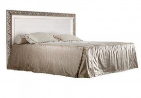 Кровать 2-х спальная (1,4 м) Тиффани штрих-лак/серебро (ТФКР140-1) в Урае - uray.ok-mebel.com | фото
