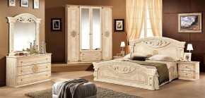 Кровать 2-х спальная 1600*2000 Рома, без основания (02.116) беж в Урае - uray.ok-mebel.com | фото 2