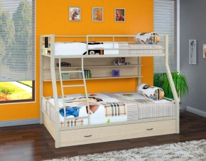 Кровать двухъярусная «Гранада-1ПЯ» с ящиком и полкой в Урае - uray.ok-mebel.com | фото 2