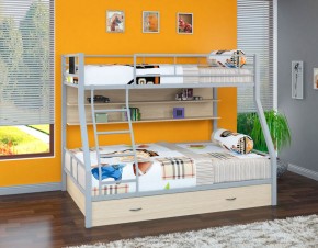 Кровать двухъярусная «Гранада-1ПЯ» с ящиком и полкой в Урае - uray.ok-mebel.com | фото 4