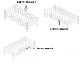 Кровать 2-х ярусная Сонечка с бортиками (лестница наклонная) в Урае - uray.ok-mebel.com | фото 4