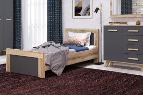 Кровать 900 Вега Скандинавия в Урае - uray.ok-mebel.com | фото 1