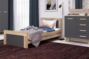Кровать 900 Вега Скандинавия в Урае - uray.ok-mebel.com | фото 3