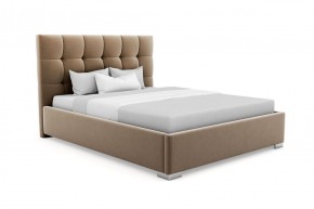 Кровать Асти интерьерная +основание (160х200) 1 кат. ткани в Урае - uray.ok-mebel.com | фото
