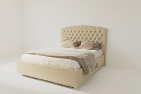 Кровать Берлин без основания 1600 (экокожа бежевая) в Урае - uray.ok-mebel.com | фото