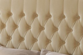 Кровать Берлин с ПМ 2000 (экокожа бежевая) в Урае - uray.ok-mebel.com | фото 3