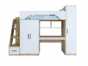 Кровать-чердак Тея + Шкаф-Пенал Тея в Урае - uray.ok-mebel.com | фото 10