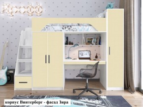 Кровать-чердак Тея + Шкаф-Пенал Тея в Урае - uray.ok-mebel.com | фото 4