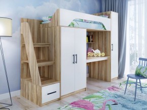 Кровать-чердак Тея + Шкаф-Пенал Тея в Урае - uray.ok-mebel.com | фото 9