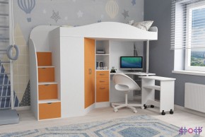 Кровать-чердак Юниор 4 (800*1900) в Урае - uray.ok-mebel.com | фото 11