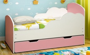Кровать детская Облака №1 (700*1400) ЛДСП в Урае - uray.ok-mebel.com | фото