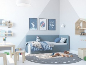 Кровать-диван Leonardo 160*70 (Голубой) в Урае - uray.ok-mebel.com | фото 6