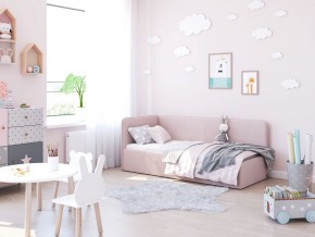 Кровать-диван Leonardo 160*70 (Розовый) в Урае - uray.ok-mebel.com | фото 6