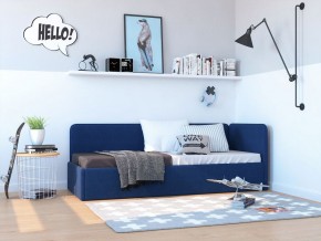 Кровать-диван Leonardo 160*70 (Синий) в Урае - uray.ok-mebel.com | фото 6