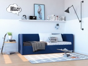 Кровать-диван Leonardo 160*70 (Синий) + боковина в Урае - uray.ok-mebel.com | фото 5